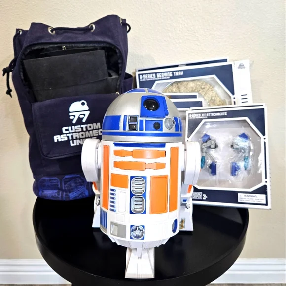 Disney World R2D2 set, with backpack - Picture 1 of 7